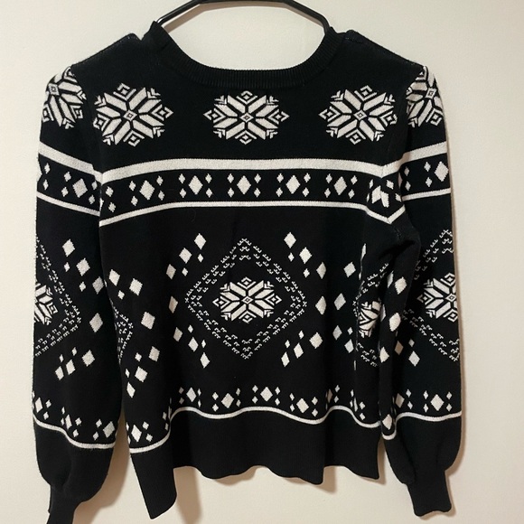 Marled Women's Snowflake Sweater S - Picture 3 of 7